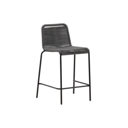 Venture Design Lindos barstol, mørkegrå