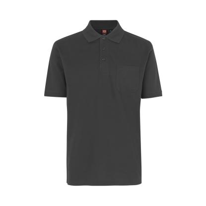 ID 0520 poloshirt, klassisk, koks grå