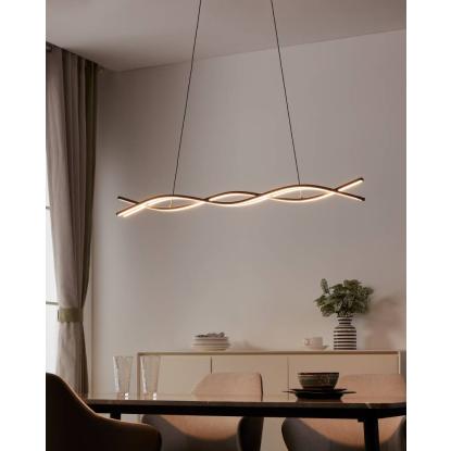EGLO LASANA 3 LED langbordspendel, L98,5 cm, sort