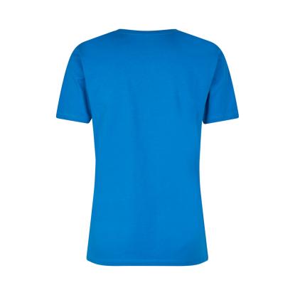 ID 0553 T-shirt, økologisk, dame, azur