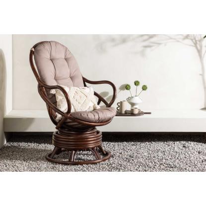 Venture Design Swing loungestol, mørk valnød