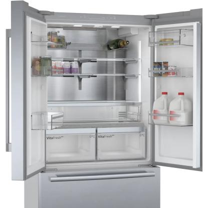 Bosch KFF96PIEP amerikanerkøleskab, 402 + 171 liter