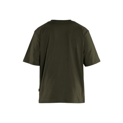 Blåkläder 3429 t-shirt loose fit, skovgrøn 