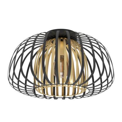 EGLO ENCINITOS loftlampe, Ø45 cm, E27, sort/guld