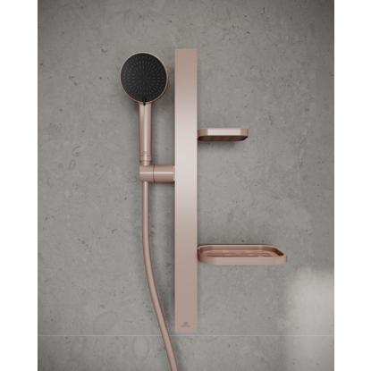 Ideal Standard Alu+ brusersæt med 3 strålefunktioner og bred brus, rosé