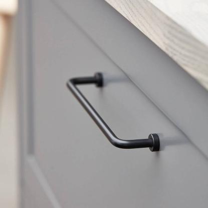 Beslag Design Lounge greb, 160 mm, sort