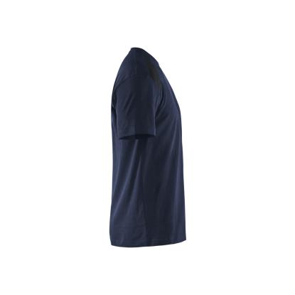 Blåkläder 3379 t-shirt, mørk marineblå/sort