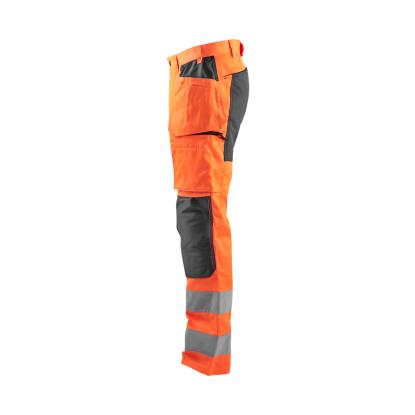 Blåkläder 1552 high vis buks med stretch, hi-vis orange/mellemgrå