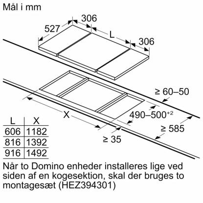 Bosch PXX375FB1E induktionskogeplade