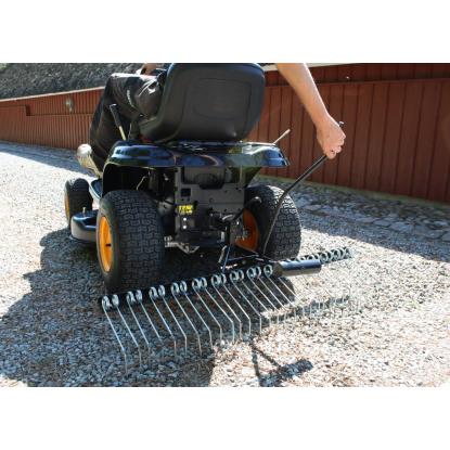 Trolla gårdrive til bagmontering, 120 cm