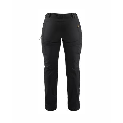 Blåkläder 7177 dame service softshell buks vinter, sort
