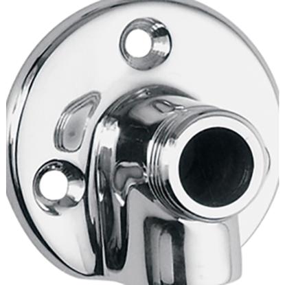 GROHE vægflange, 3/4" nippel x 1/2" muffe, krom