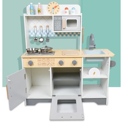 Kids Zone legekøkken, 69 x 26 x 76,6 cm, gul