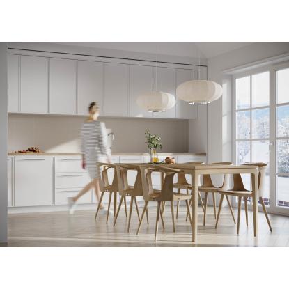 Fibo Kitchen Board vægplade med 30 x 10 cm fliselook, 10 x 600 x 580 mm, light grey - 2 stk.