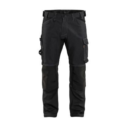 Blåkläder 1751 håndværkerbuks med stretch, sort