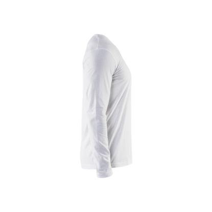 Blåkläder 3500 t-shirt lang ærme, hvid