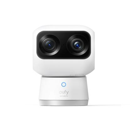 eufy S350 indendørs sikkerhedskamera med dreje-, vippe- og zoomfunktion, 4K