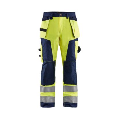 Blåkläder 1568 high vis buks, hi-vis gul/marineblå