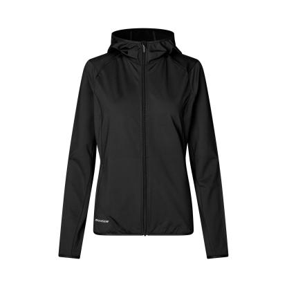 GEYSER G11080 stretch hættetrøje, dame, sort