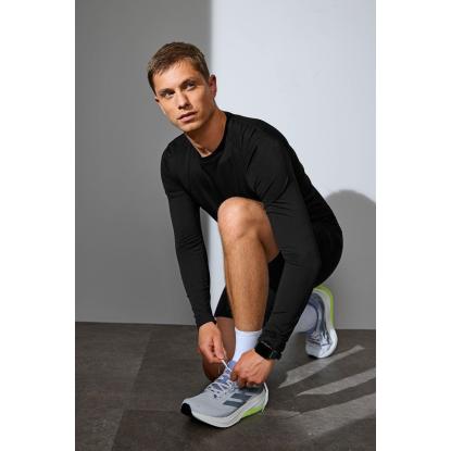 GEYSER G21003 Active T-shirt med lange ærmer, sort