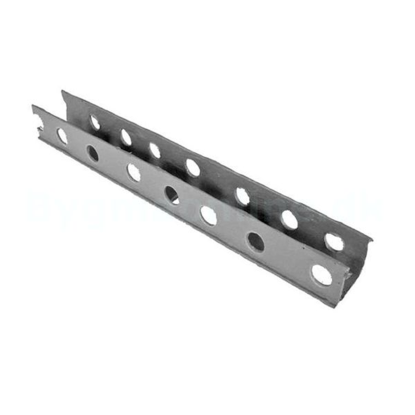 Lemvigh-Müller afstandsholder, AL-liste, plast, 20 mm x 2 meter