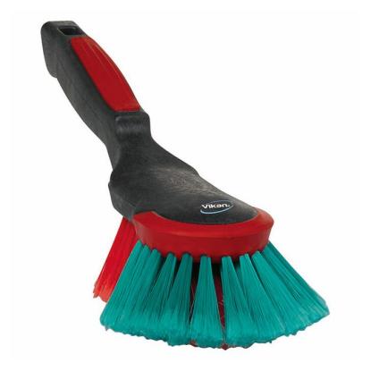 Vikan vaskebørste med gummikant, 32 cm