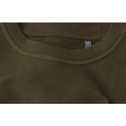 ID 0682 sweatshirt, økologisk, oliven