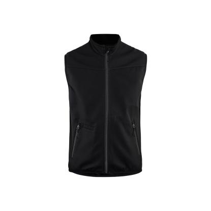 Blåkläder 3850 softshell vest, sort/mørk grå