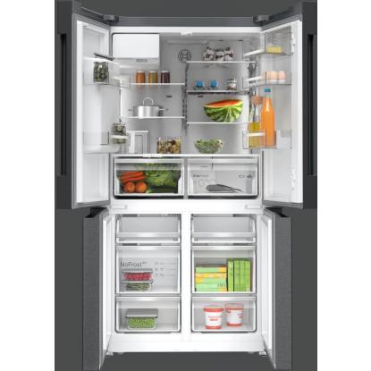 Bosch KFI96AXEA fritstående amerikanerkøleskab, 375 + 199 liter