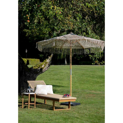 Derby solseng, teak/polyrattan
