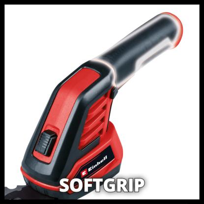 Einhell GC-CG 3,6/70 Li WT akku kantklipper/hækketrimmer med ladekabel