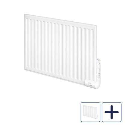 Pax oliefyldt elradiator, 800 x 500 mm