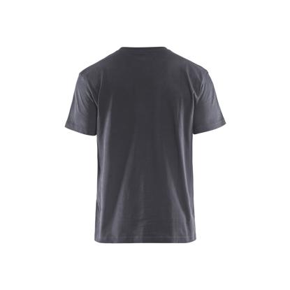 Blåkläder 3379 t-shirt, mellemgrå/sort