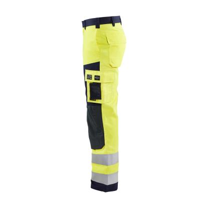 Blåkläder 1578 multinorm håndværker buks, hi-vis gul/marineblå