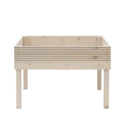 Westmann Frieda højbed, fyrretræ, lysegrå, 79 x 75 x 119 cm