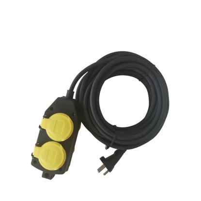 E-Line kabelsæt, 4-stik med jord - 10 meter