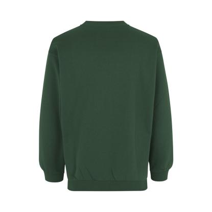 ID 0600 sweatshirt, klassisk, flaskegrøn