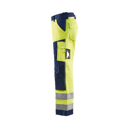 Blåkläder 1566 high vis buks, hi-vis gul/marineblå