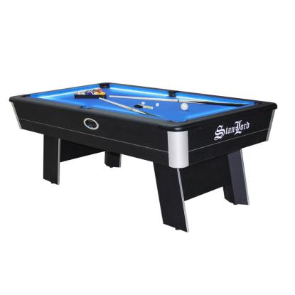 Stanlord Aura 7" poolbord med LED lys, komplet sæt