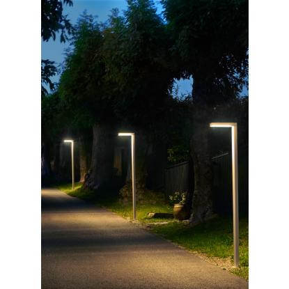 Norlys Asker LED lygtepæl, IP55, sort