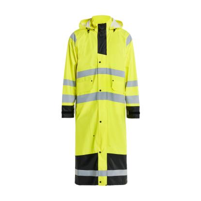 Blåkläder 4325 high vis regnjakke level 1, hi-vis gul/sort