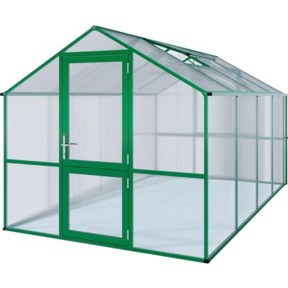 KGT Rose IV drivhus, mosgrøn, 10 m²