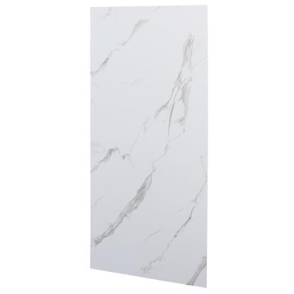 FibroTech SPC vægpanel, 4 x 1000 x 2600 mm, white marble