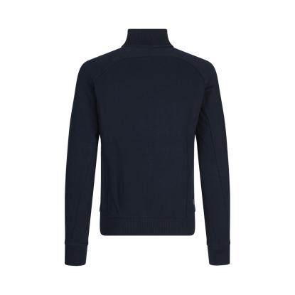 ID 0628 sweat cardigan med lynlås, navy