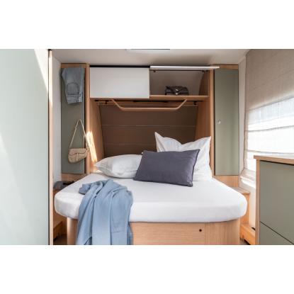Walra Travel molton stræklagen til queensize seng, 160 x 210 cm, hvid