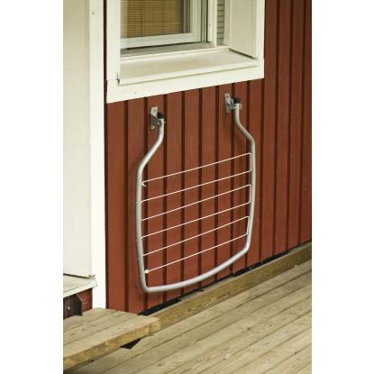 Varax foldbart tørrestativ til væg, 4 x 77 x 100 cm