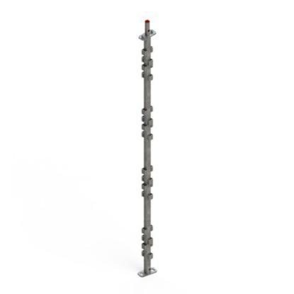 JUMBO stander, 2 m, galvaniseret - 26GS1012