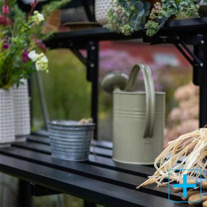 Halls integreret foldbart lamelbord til Icon 6