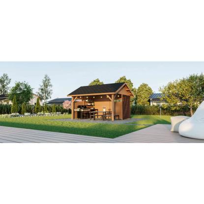 Luoman Lillevilla Kielo grillpavillon - 12 m²