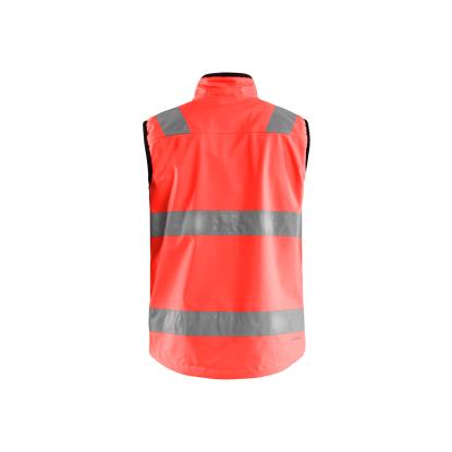 Blåkläder 3049 high vis softshell vest, hi-vis rød